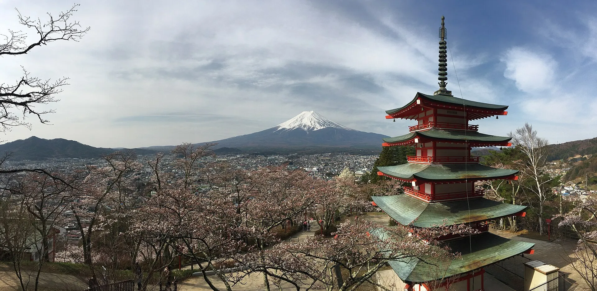 富士山與忠靈塔