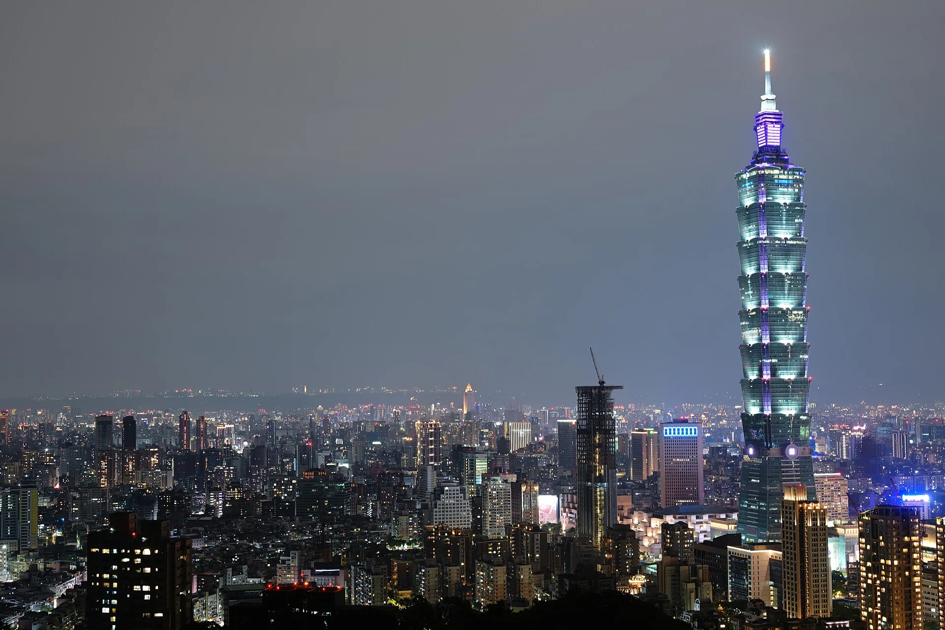 台北 101 夜景